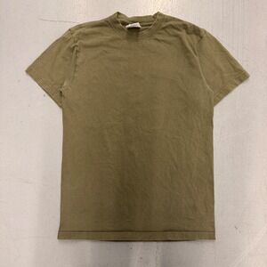 Shaka Wear Super Max Heavy T-Shirt Mens Medium Olive Green Cotton Short Sleeve